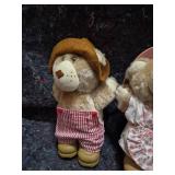 Furskins Bear Family Set - Country Style