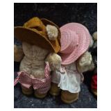 Furskins Bear Family Set - Country Style