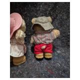 Furskins Bear Family Set - Country Style