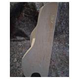 Wooden Heart-Back Bench