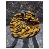 Tiger Print Plush Back Pack