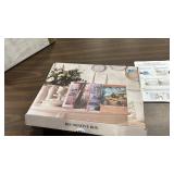 Decorative Books for Home Decor Set of 4 Large Faux Decoration Coffee Table Books Hardcover Aesthetic Book Nook Mantel Accent Modern Bookshelf Styling Entry Table Display Stackable Neutral Tones (not 