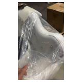 Childrenâs upholstered princess sofa With ottoman - Retail: $0