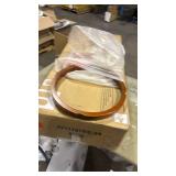 Swivel barstool set of two with cushion top - Retail: $0