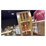 Costway Baby Kids Wooden Sled Solid Seat Toddler Boggan Outdoor Play Snow Toys - Retail: $0