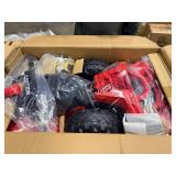 Costway 12V Kids 4-Wheeler ATV Quad Ride On Car w/ LED Lights Music USB Red - Retail: $0