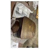 Metal Dining Chairs Set of 4, Stackable Kitchen Chairs with Wood Seat & Removable Backrest - Retail: $0