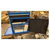 Costway Tool Box 2-in-1 Rolling Chest with 5 Sliding Lockable Drawers New - Retail: $0