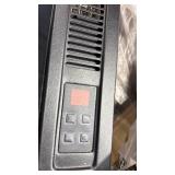 COSTWAY 23 Inches Electric Fireplace Insert, 750W/1500W Fireplace Heater with Remote Control, Adjustable Flame Color & Brightness, 1H-8H Timer, Thermostat and Overheat Protection - Retail: $0