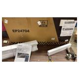 42 Inch Recessed Ultra Thin Electric Fireplacewith Timer - Retail: $0