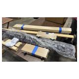 (Brown) Full Size Bed Frame with 2 Storage Drawers, Solid Wood Platform Bed with Headboard, Wooden Slats Mattress Foundation, No Spring Needed, Full Bed Frame for Kids, Teens, Adults - Retail: $0