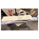 (Brown) Full Size Bed Frame with 2 Storage Drawers, Solid Wood Platform Bed with Headboard, Wooden Slats Mattress Foundation, No Spring Needed, Full Bed Frame for Kids, Teens, Adults - Retail: $0