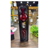 Kurt Adler Glass Santa Claus Design Treetop, 16-Inch - Retail: $0