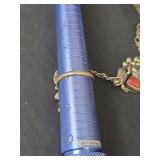 Native American Sterling Silver Turquoise & Coral Slave Bracelet 46.84gm