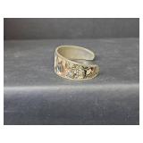 Abalone Shell Inlay Cuff Bracelet (Non-Magnetic) 15.17gm