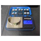 Abalone Shell Inlay Cuff Bracelet (Non-Magnetic) 15.17gm