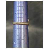 Sterling Silver Turquoise Ring 9.05gm (stone is cracked) Size 6.75