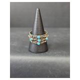 Native American Sterling Silver Turquoise Rings