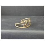 Sterling Silver Abalone Shell Cuff Bracelet 13.29gm