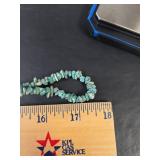 Natural Turquoise Chip Necklace