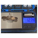 Native American Sterling Silver Turquoise Ring, Size 7, 12.74gm