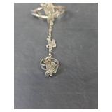 Eagle Design Slave Bracelet with Ring Chain, Size 9.25