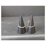 Native American Sterling Silver and Turquoise Rings