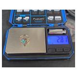 Native American Sterling Silver and Turquoise Rings