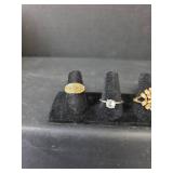 Mixed Costume Jewelry Ring Collection