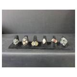 Ornate Costume Ring Collection