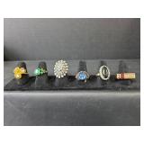 Costume Jewelry Ring Collection