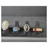 Costume Jewelry Ring Collection