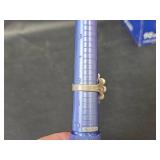 Sterling Silver Turquoise Statement Ring, Size 8.5, 11.75gm