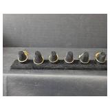 Gold Tone Fashion Ring Collection