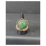 Southwestern Turquoise Ring, Size 6