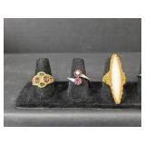 Decorative Costume Ring Collection