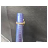 Turquoise and Sterling Silver Ring, Size 5.25, 8.0gm