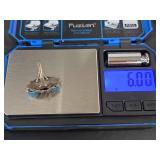 Native American Sterling Silver Turquoise Ring Set