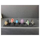 Costume Jewelry Ring Collection