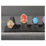 Costume Jewelry Ring Collection