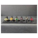 Decorative Costume Ring Collection