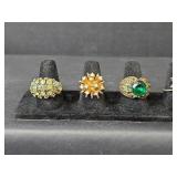 Decorative Costume Ring Collection