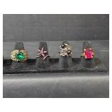 Decorative Costume Ring Collection