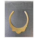 Brass Statement Collar Necklace