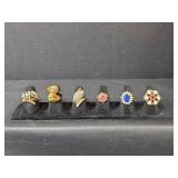 Costume Jewelry Ring Collection