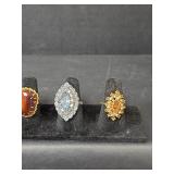 Costume Jewelry Ring Collection