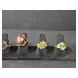 Collection of Decorative Fashion Rings