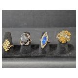Costume Jewelry Ring Collection