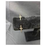 Crystal Cross Religious Cuff Bracelet