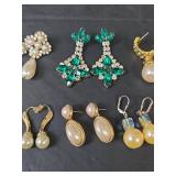 Pearl and Crystal Earring Collection